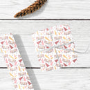 Pink Christmas Wrapping Paper