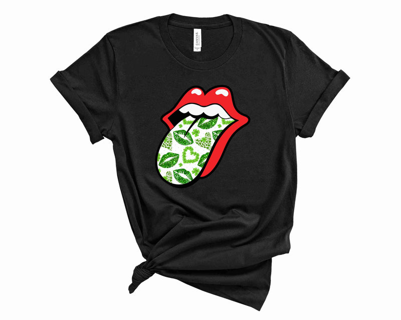 Glitter lips tongue - Graphic Tee
