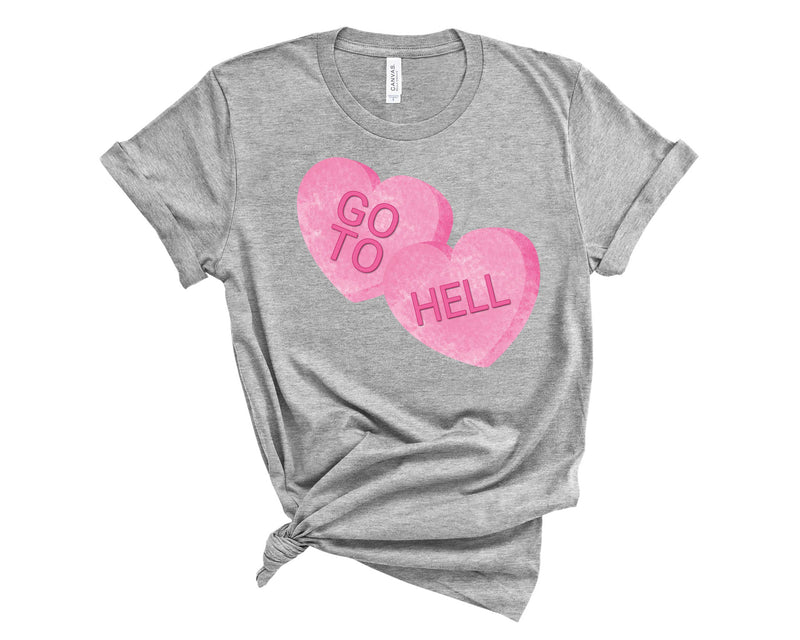 Go to Hell Hearts - Graphic Tee