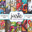 Graffiti Printed Vinyl