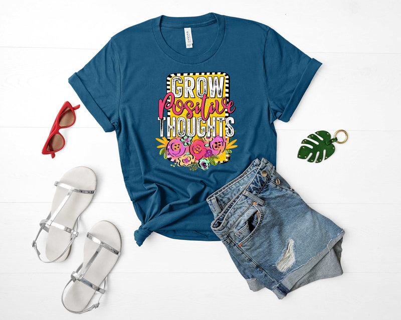 Grow positive thoughts - Graphic Tee