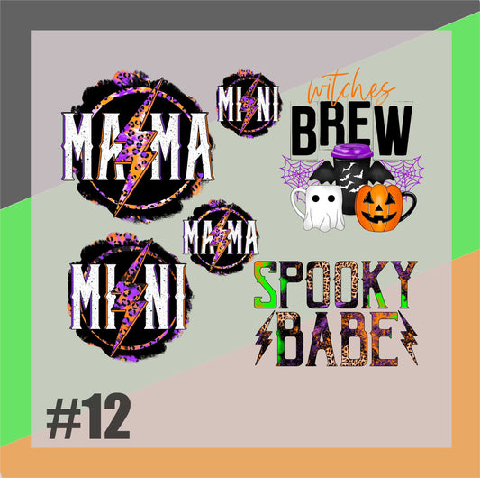 Halloween Gang Sheet #12