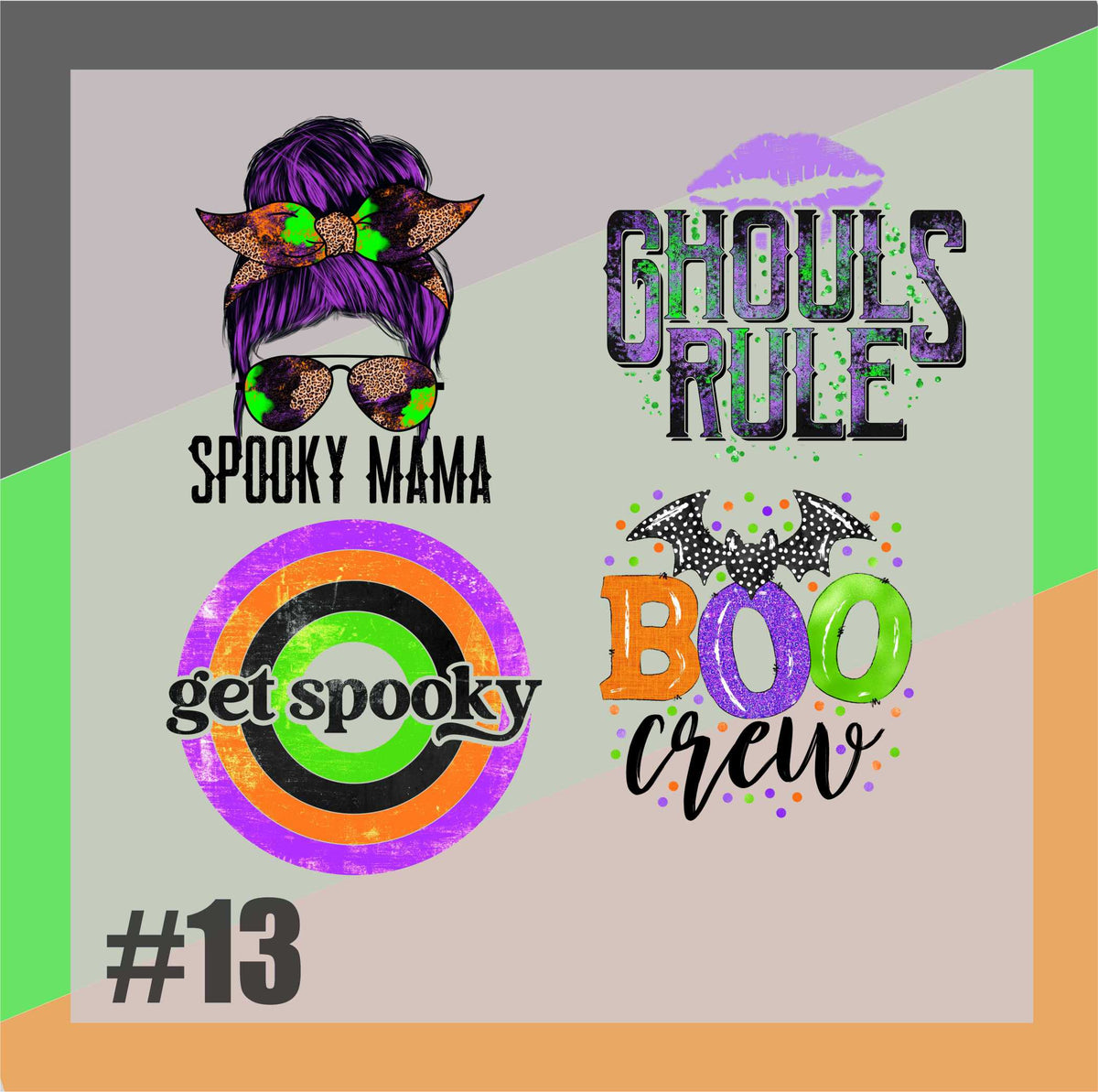 Halloween Gang Sheet #13