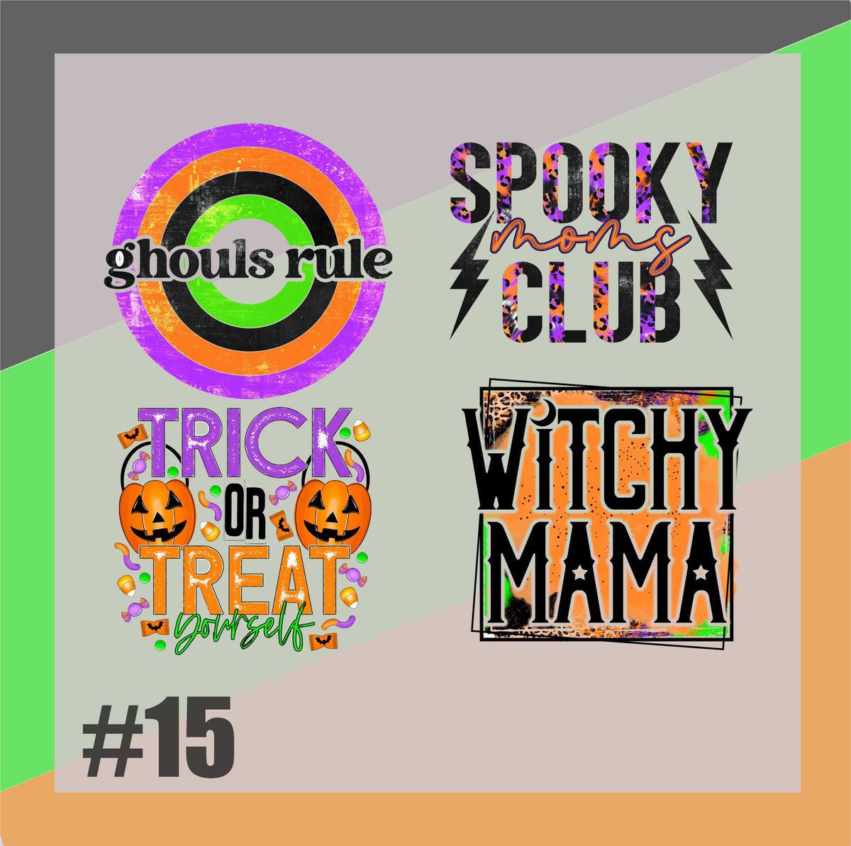 Halloween Gang Sheet #15