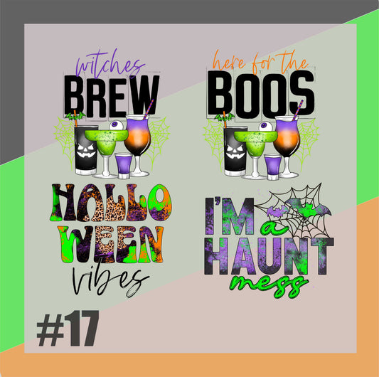 Halloween Gang Sheet #17