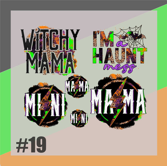 Halloween Gang Sheet #19