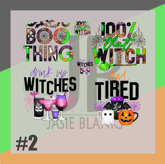 Halloween Gang Sheet #2
