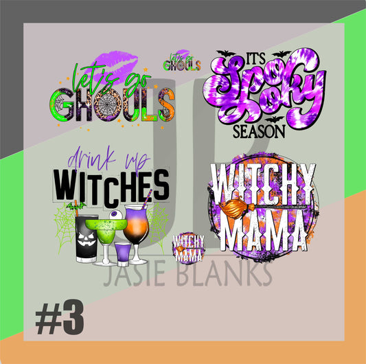Halloween Gang Sheet #3