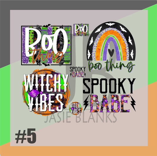 Halloween Gang Sheet #5