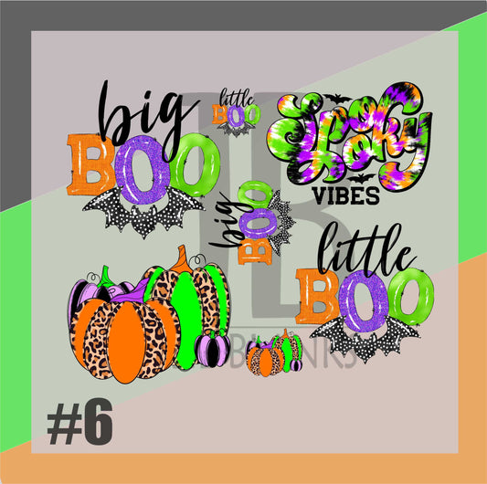Halloween Gang Sheet #6