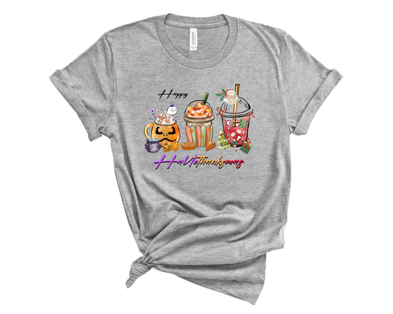Happy Hallothanksmas Pumpkin Brew - Graphic Tee