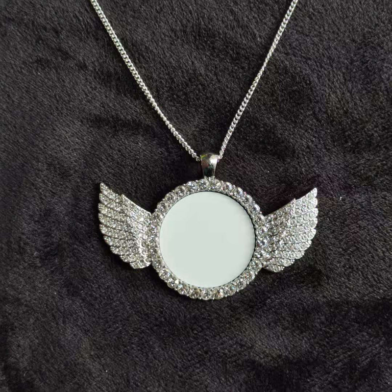 Angel Wings Necklace Sublimation