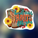 Head over boots 2 - Sticker