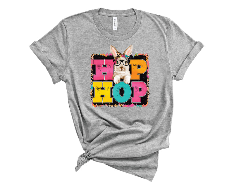 Hip Hop Bunny Grunge Glasses - Graphic Tee