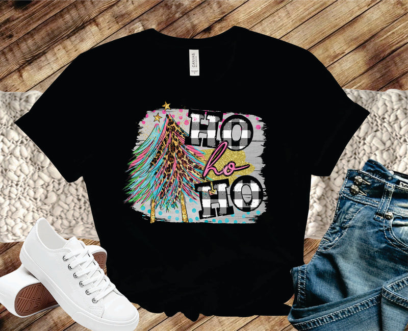 Ho Ho Ho Trees- Graphic Tee