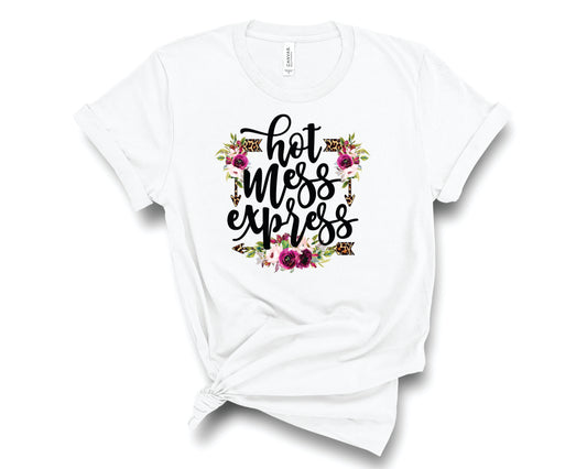 Hot Mess Express leopard - Transfer