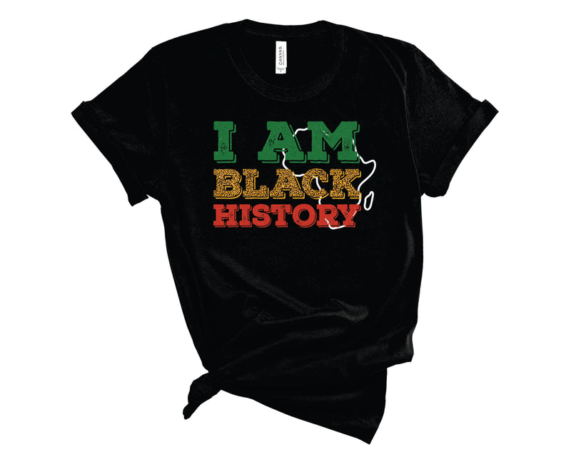 I Am Black History Africa Outline - Transfer
