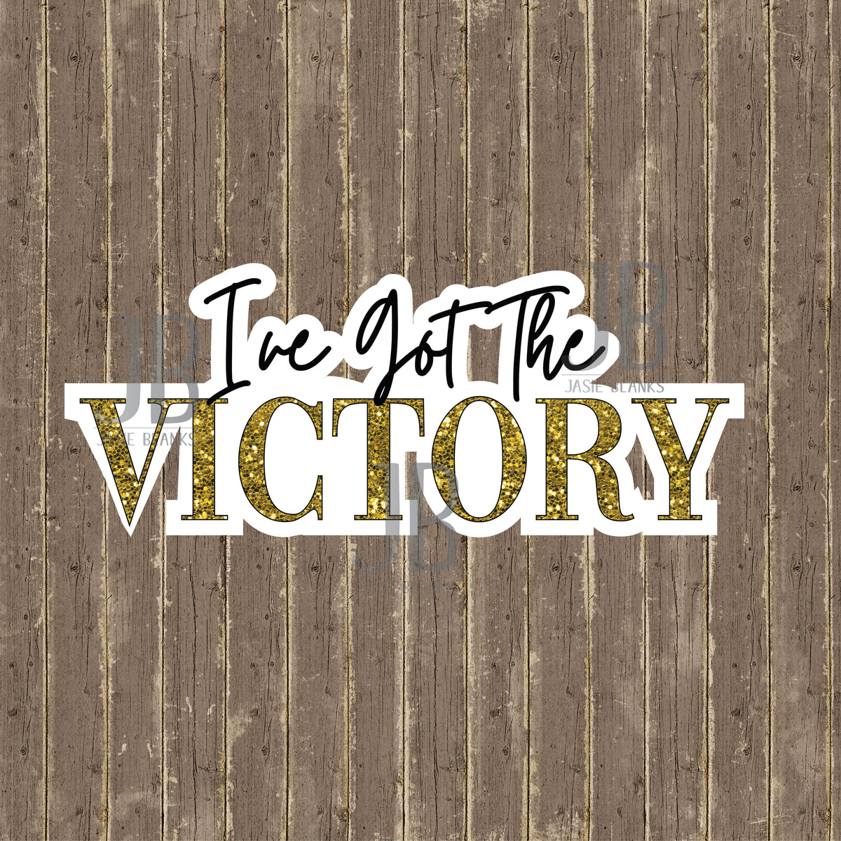 I've Got The Victory! Photo Prop