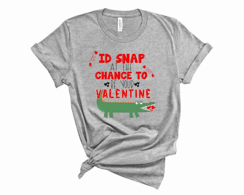 I'd Snap to be Your Valentine- Graphic Tee