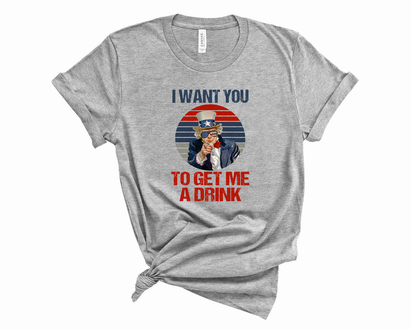 I want you to get me a drink - Transfer