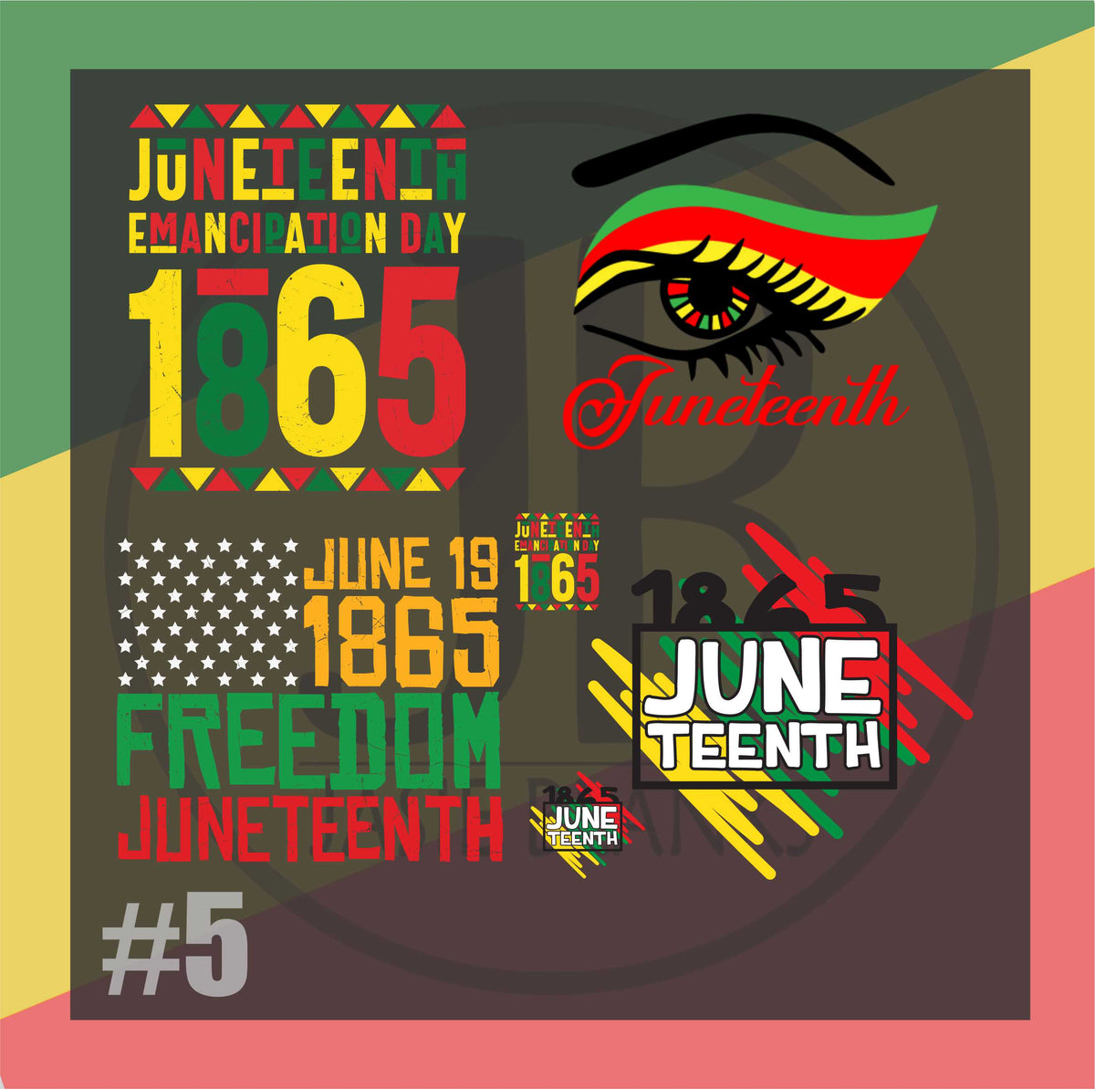 June Teenth Gang Sheet #5