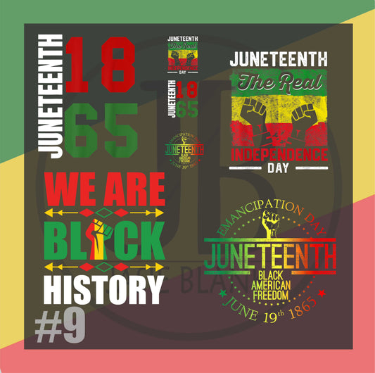 June Teenth Gang Sheet #9