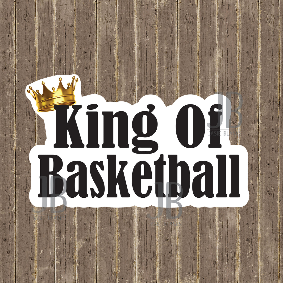King Of Basketball Photo Prop