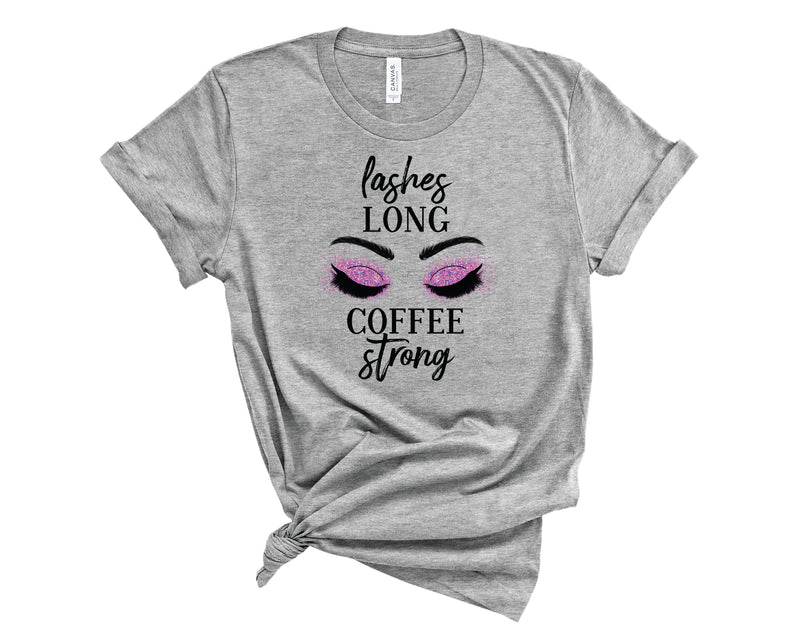 Lashes Long Coffee Strong - Transfer