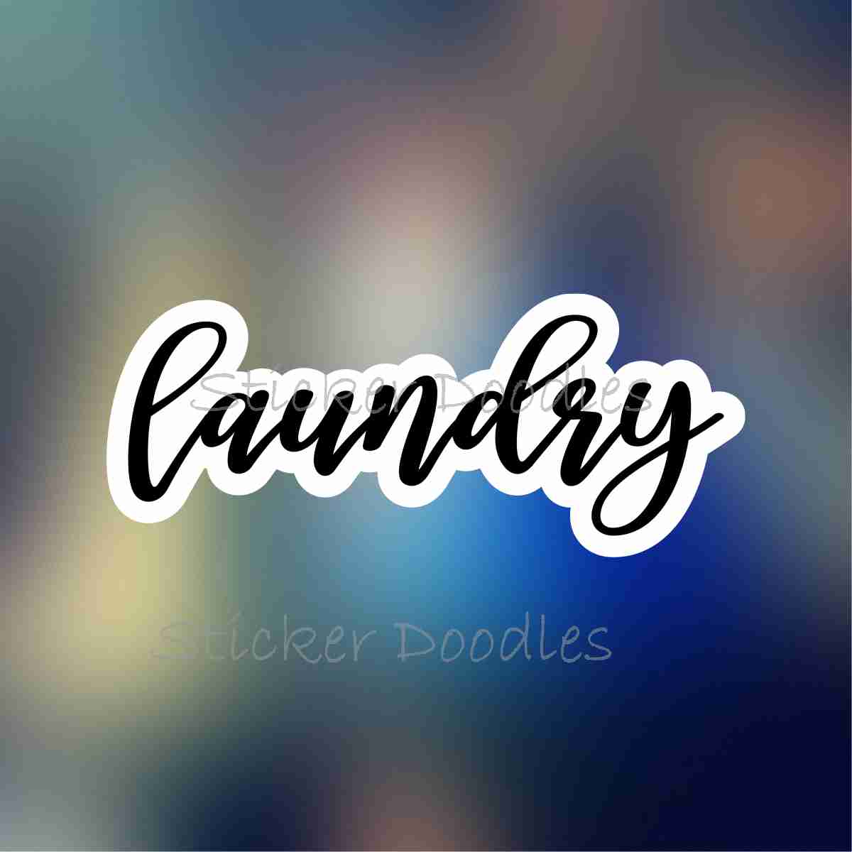 Laundry - Sticker