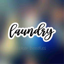 Laundry - Sticker