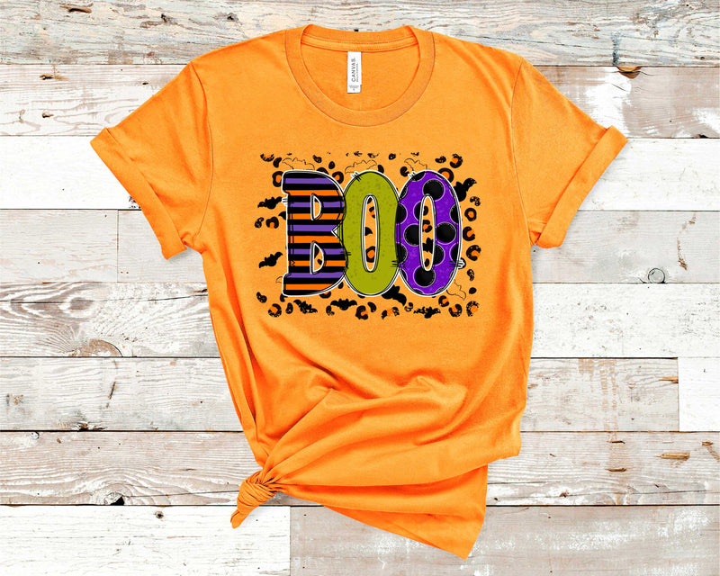 Leopard Boo - Graphic Tee