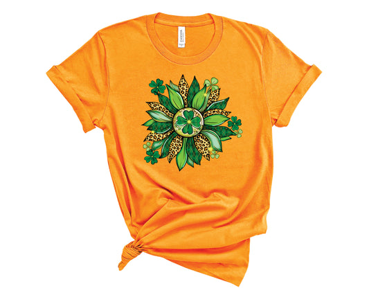 Leopard & Clover Sunflower - Transfer