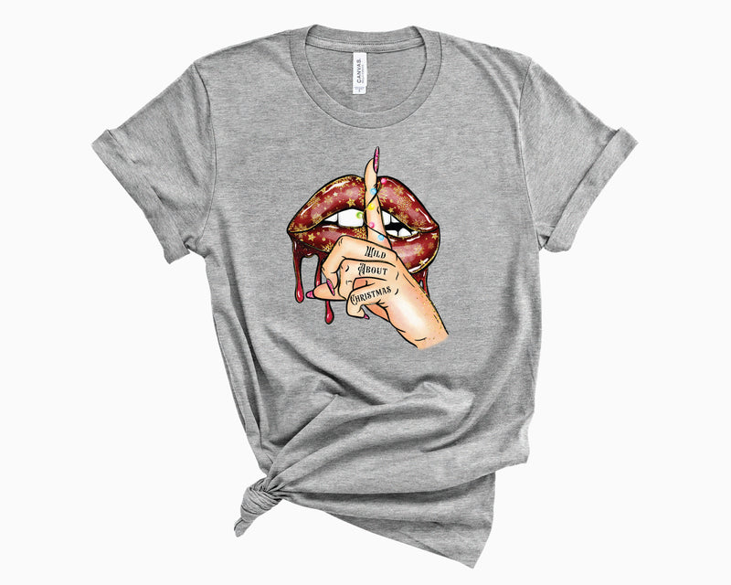 Lips Wild About Christmas- Graphic Tee