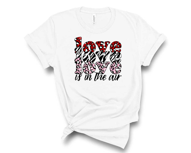 Love is in the air animal prints - Transfer