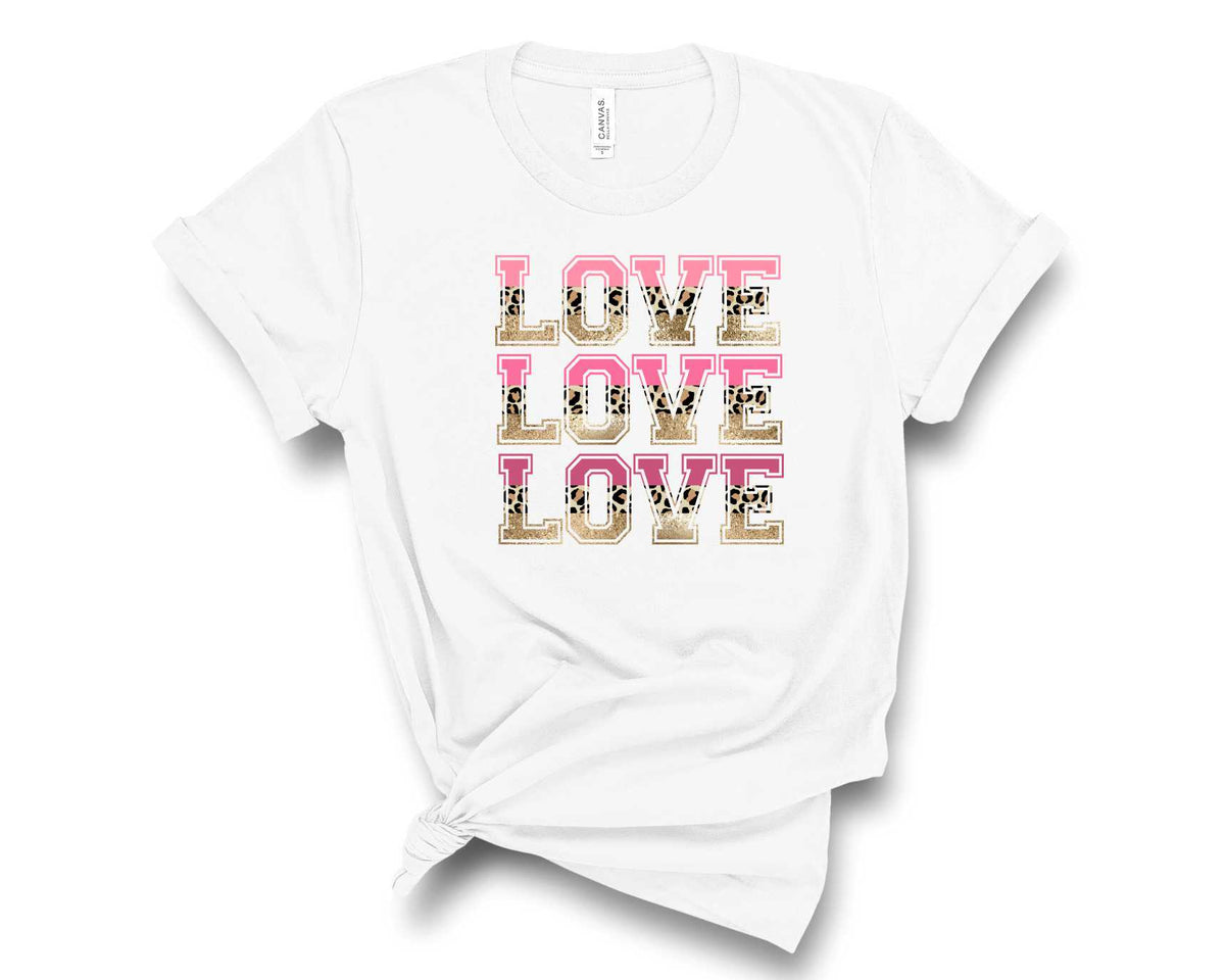 Love pink & leopard - Transfer