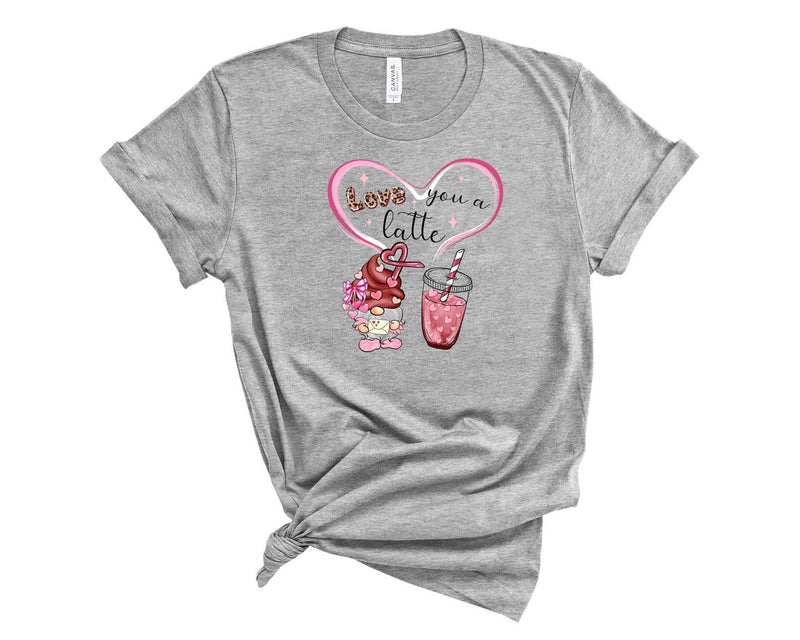 Love you a Latte Gnome - Graphic Tee