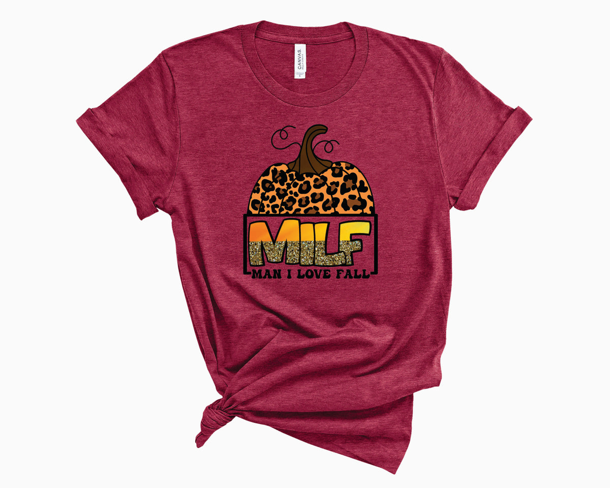 MILF Leopard Glitter- Transfer