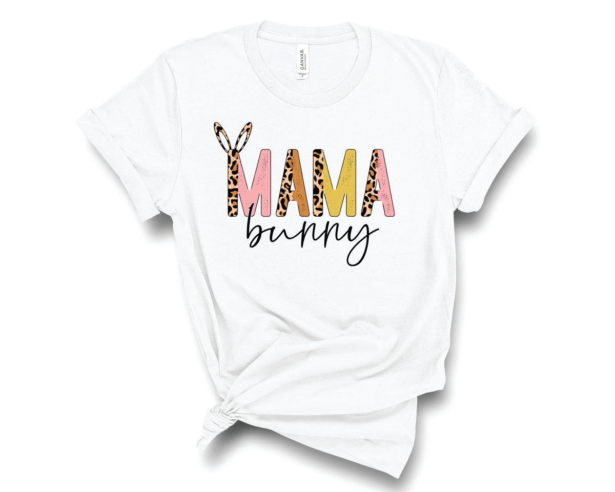 Mama Bunny Half Leopard Neutral  - Transfer