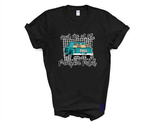 Meet me at the pumpkin patch PLAID - Transfer