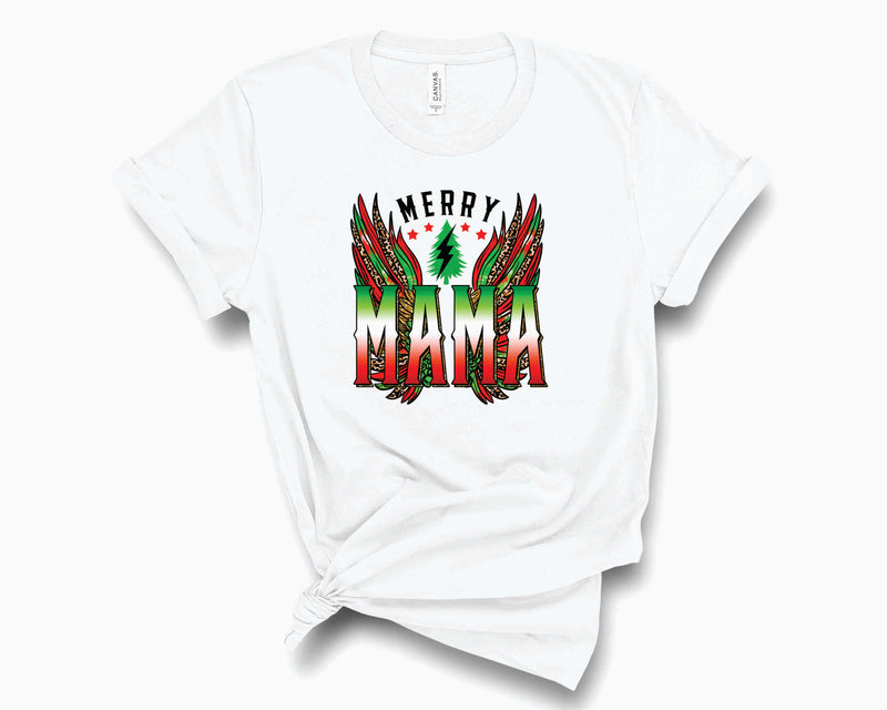 Merry Mama Retro Wings- Graphic Tee