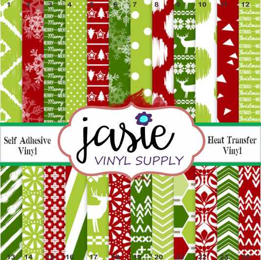 Mistletoe Printed Vinyl