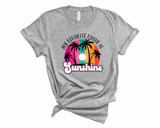 My Favorite Color is Sunshine -  Transfer