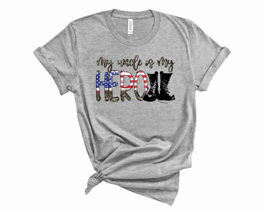 My Uncle is my Hero camo - Transfer