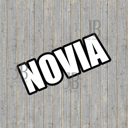 Novia Photo Prop