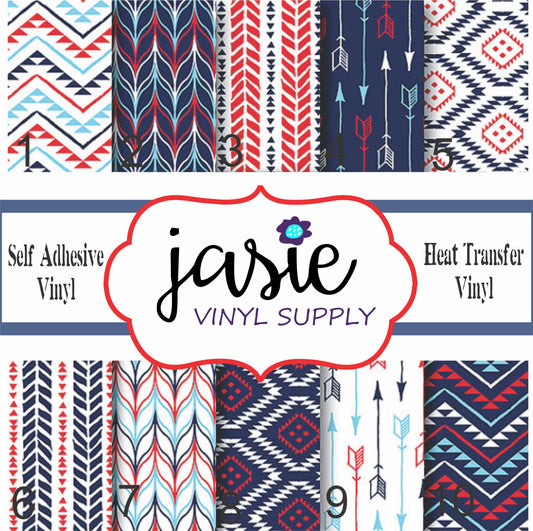 Nautical Printed Vinyl
