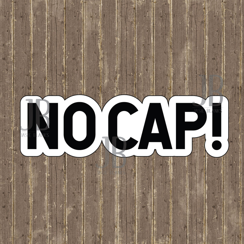 No Cap! Photo Prop
