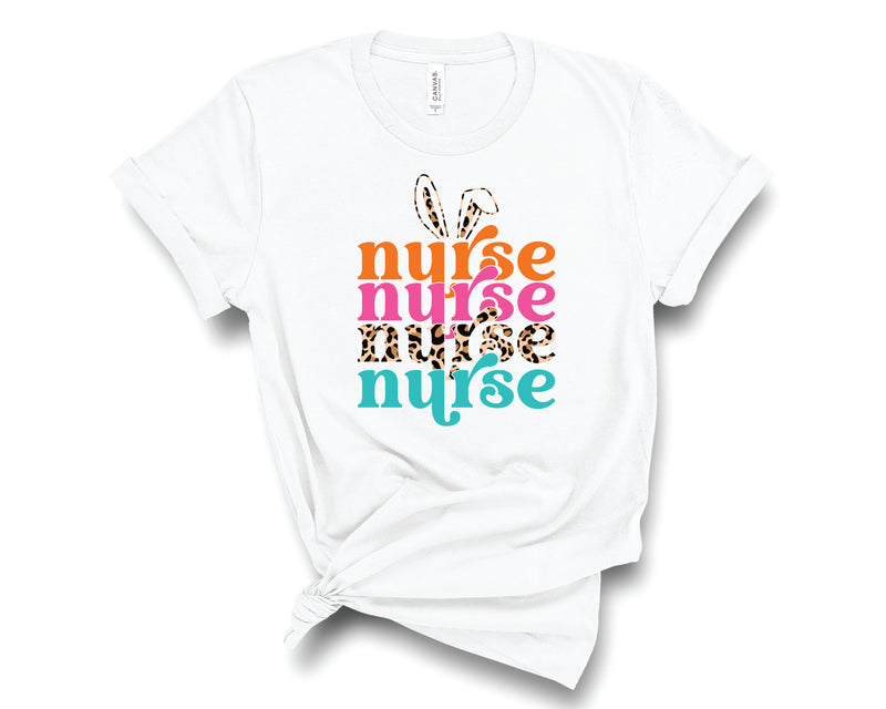 Nurse Easter Stacked - Graphic Tee