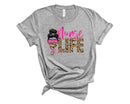 Nurse Life Pink Leopard - Transfer
