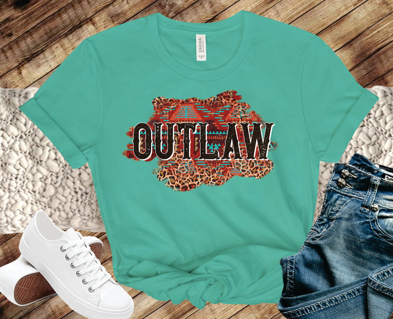 Outlaw Leopard Clay - Graphic Tee