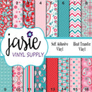 Paisley Dancing Printed Vinyl